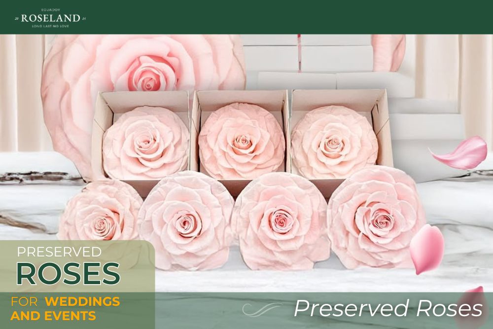 Wholesale Preserved Roses for Weddings and Events: Trends in 2025
